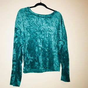 Free People Velvet Top